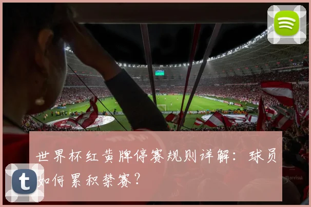 世界杯红黄牌停赛规则详解：球员如何累积禁赛？